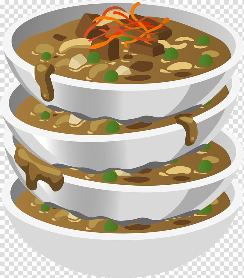 Food, Soup, Gumbo, Stew, Bowl, Dish, Dessert, Cuisine transparent background PNG clipart