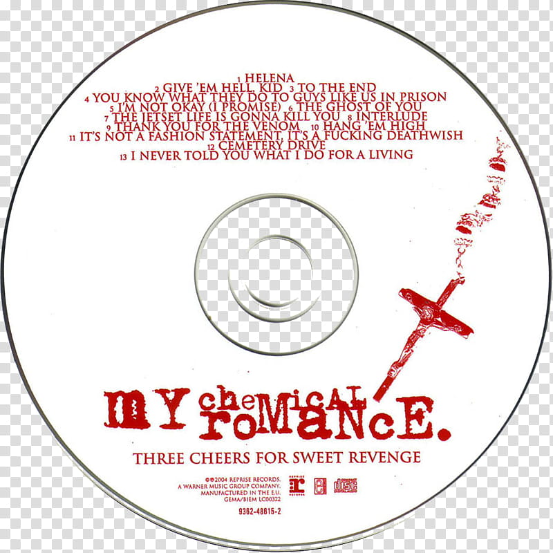 My Chemical Romance disc transparent background PNG clipart