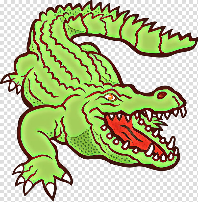 cartoon alligator drawing