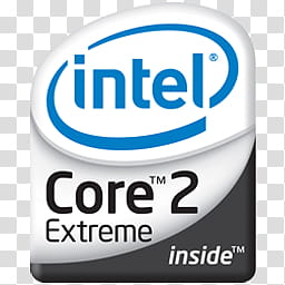 Intel Logo, Intel logo Core  extreme icon transparent background PNG clipart
