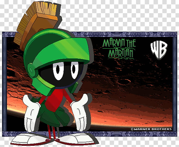 Isn&#;t that lovely?, Marvin The Martian transparent background PNG clipart