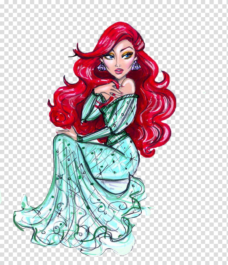 Dolls x Hayden Williams, woman with red hair illustration transparent background PNG clipart