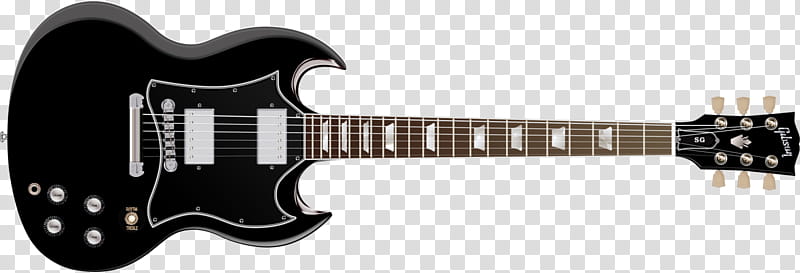 Gibson SG Standard, Ebony transparent background PNG clipart