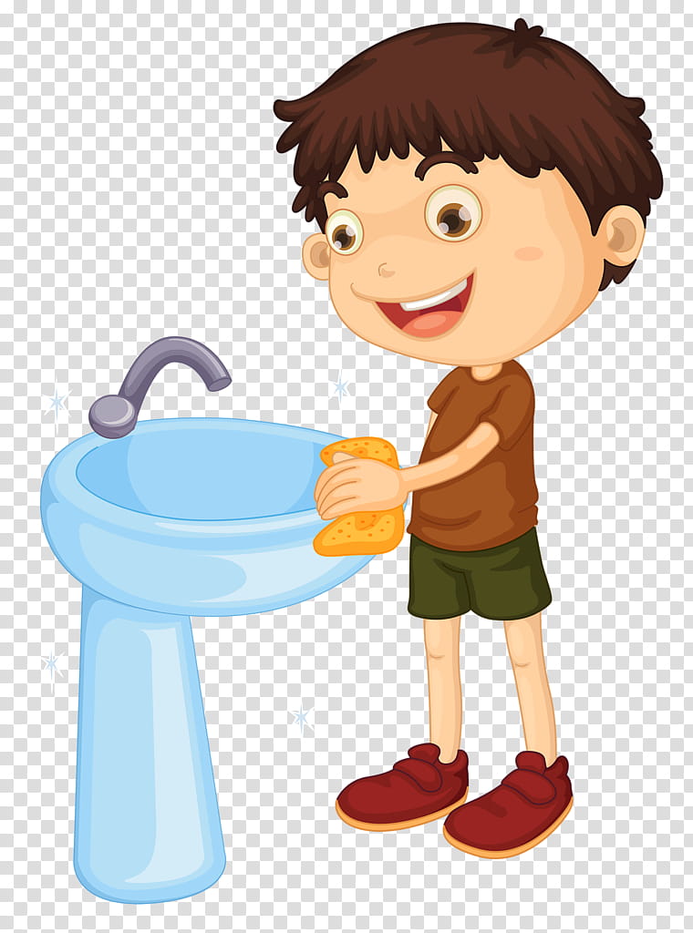 Child, Toilet, Cleaning, Bathroom, Sink, Toilet Bowl
