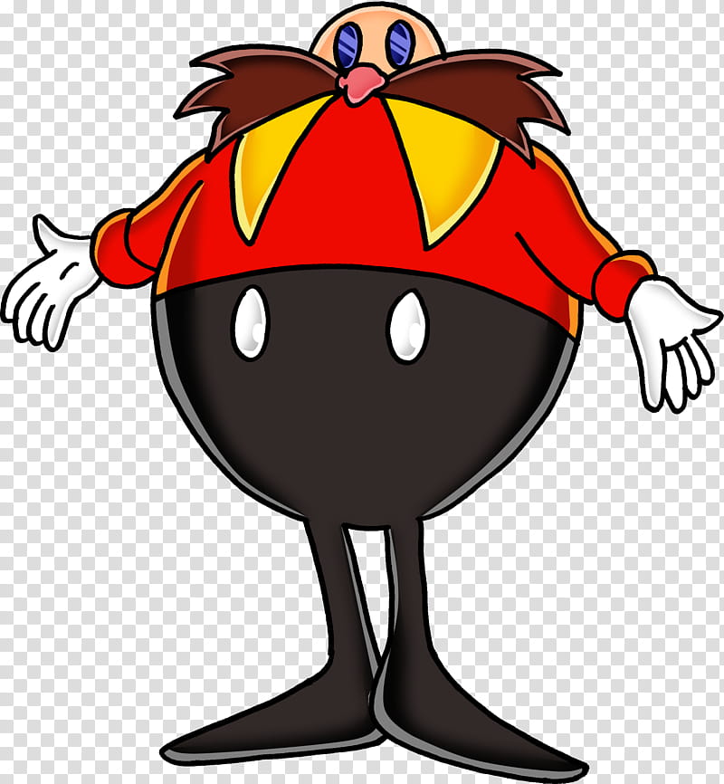 Classic Dr Eggman, Egg of Sonic character transparent background PNG clipart