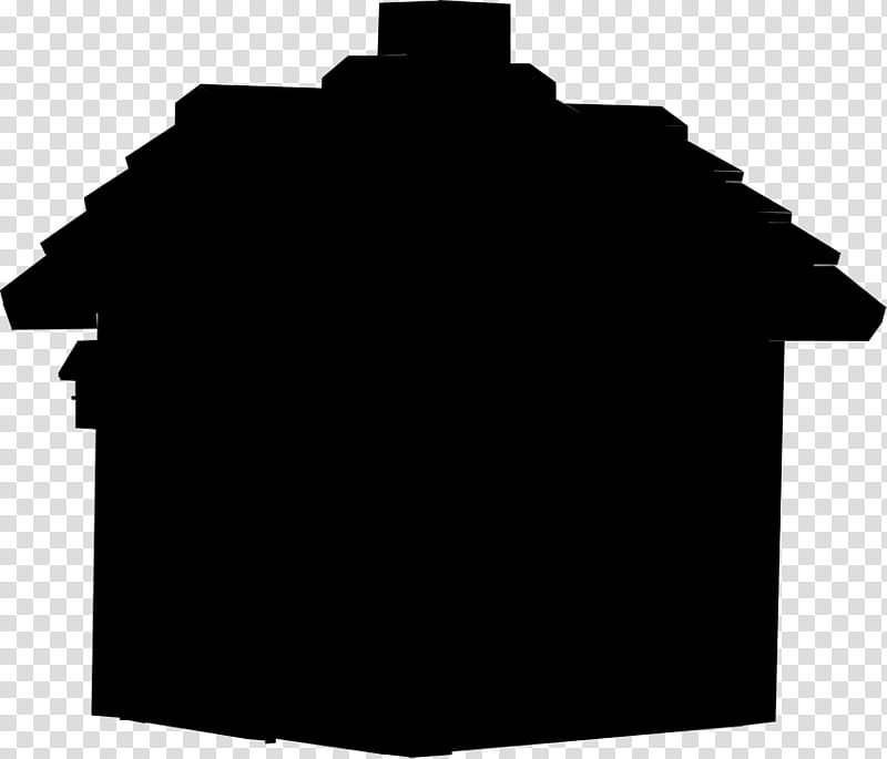 House, Sleeve, Angle, Silhouette, Outerwear, Black M, Tshirt transparent background PNG clipart