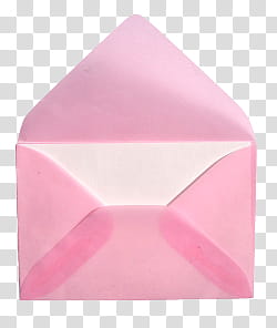 Aesthetic, pink envelope icon transparent background PNG clipart