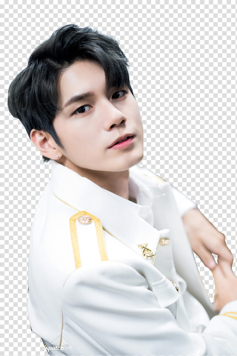 Render ONG SEONG WOO, man in white collared long-sleeved shirt transparent background PNG clipart
