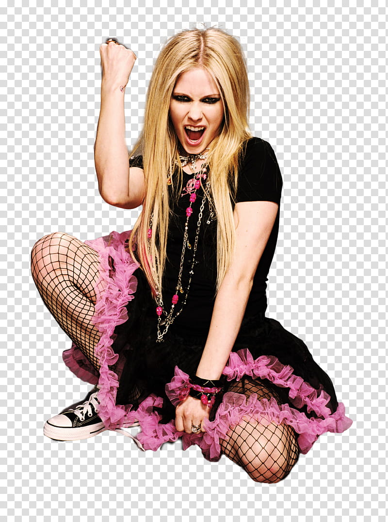 Shoot Avril Lavigne NeonLights S transparent background PNG clipart