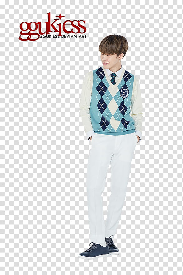 Jimin BTS, man standing while posing transparent background PNG clipart