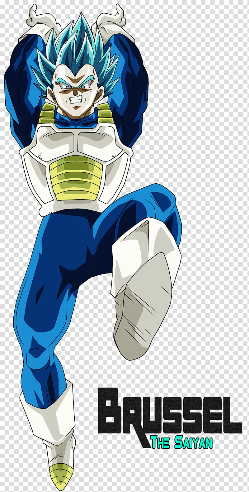 Vegeta Super Saiyan Blue (Alt Palette) by BrusselTheSaiyan