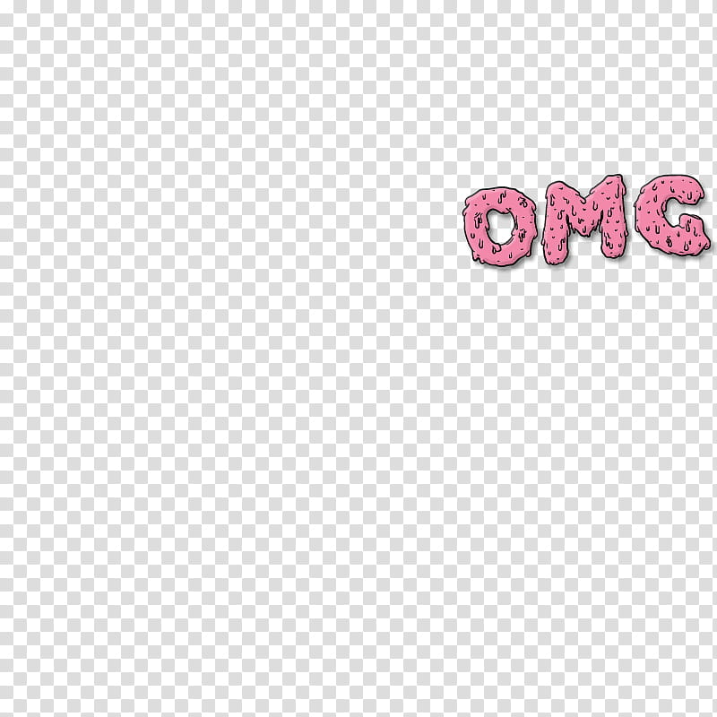 pink text transparent background PNG clipart