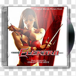 CDs  Elektra Soundtrack Albums, Elektra  transparent background PNG clipart