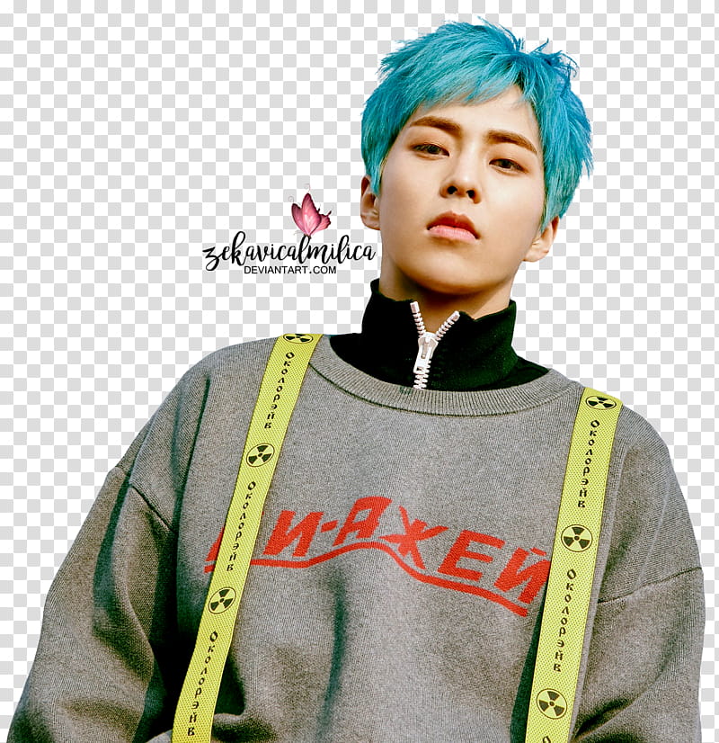 EXO CBX Xiumin Blooming Days, man standing transparent background PNG clipart