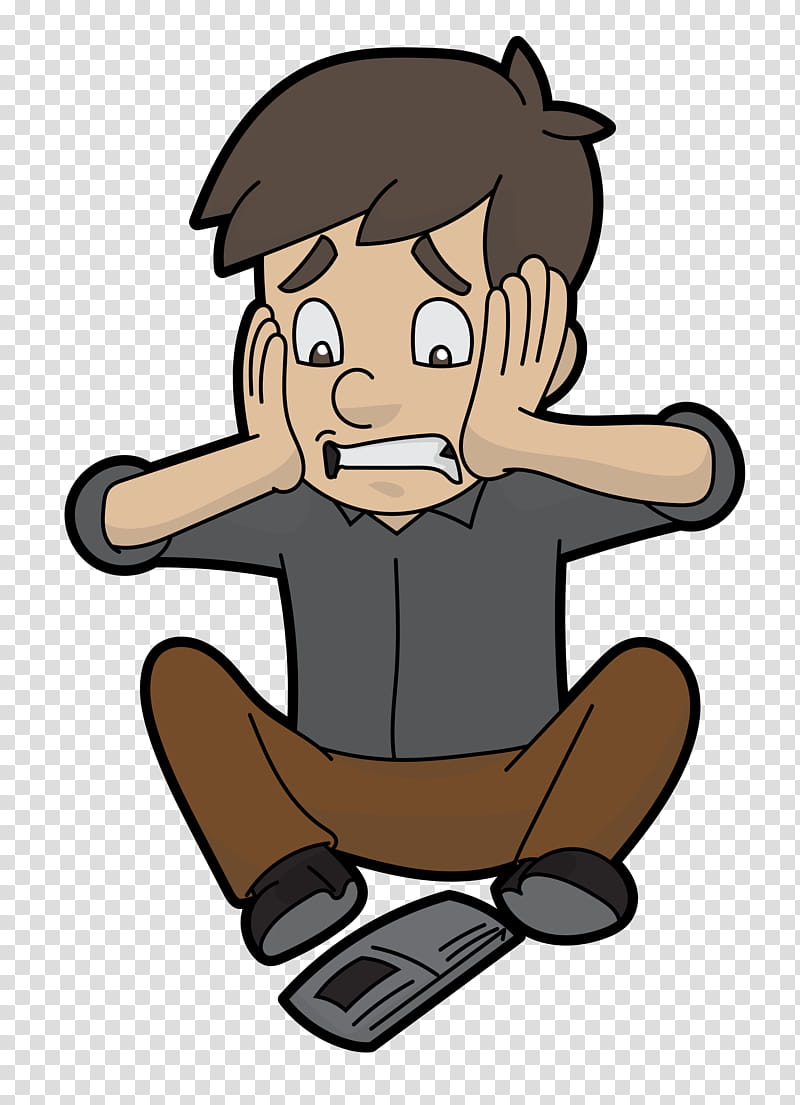 panic attack clipart