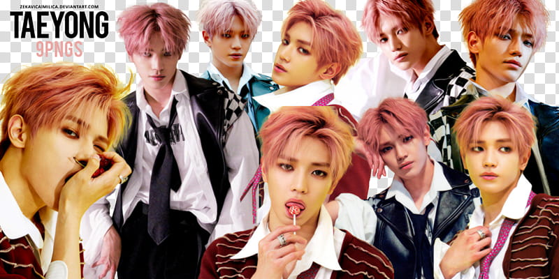 NCT  Taeyong Cherry Bomb, Tae Yong transparent background PNG clipart