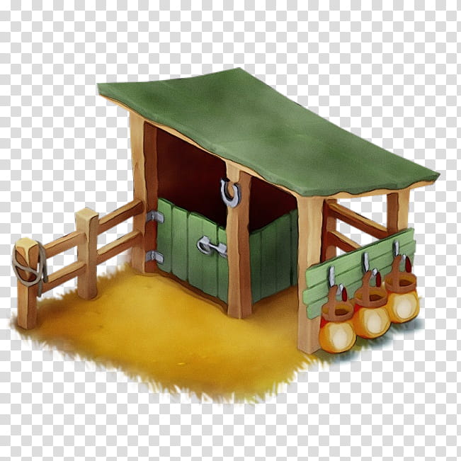 outdoor play equipment playhouse table toy house, Watercolor, Paint, Wet Ink, Roof, Shed transparent background PNG clipart