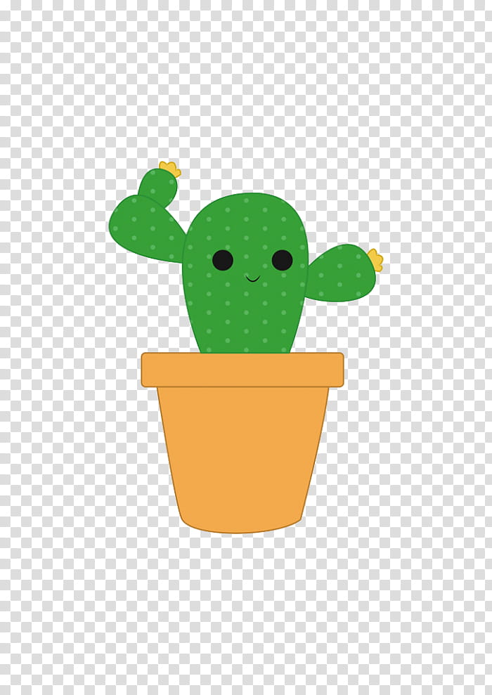 Cactus, Cartoon, Drawing, Succulent Plant, Plants, Green, Flowerpot, Caryophyllales transparent background PNG clipart