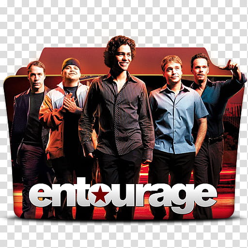 Tv Series Folder Icons Pack Entourage Transparent Background Png