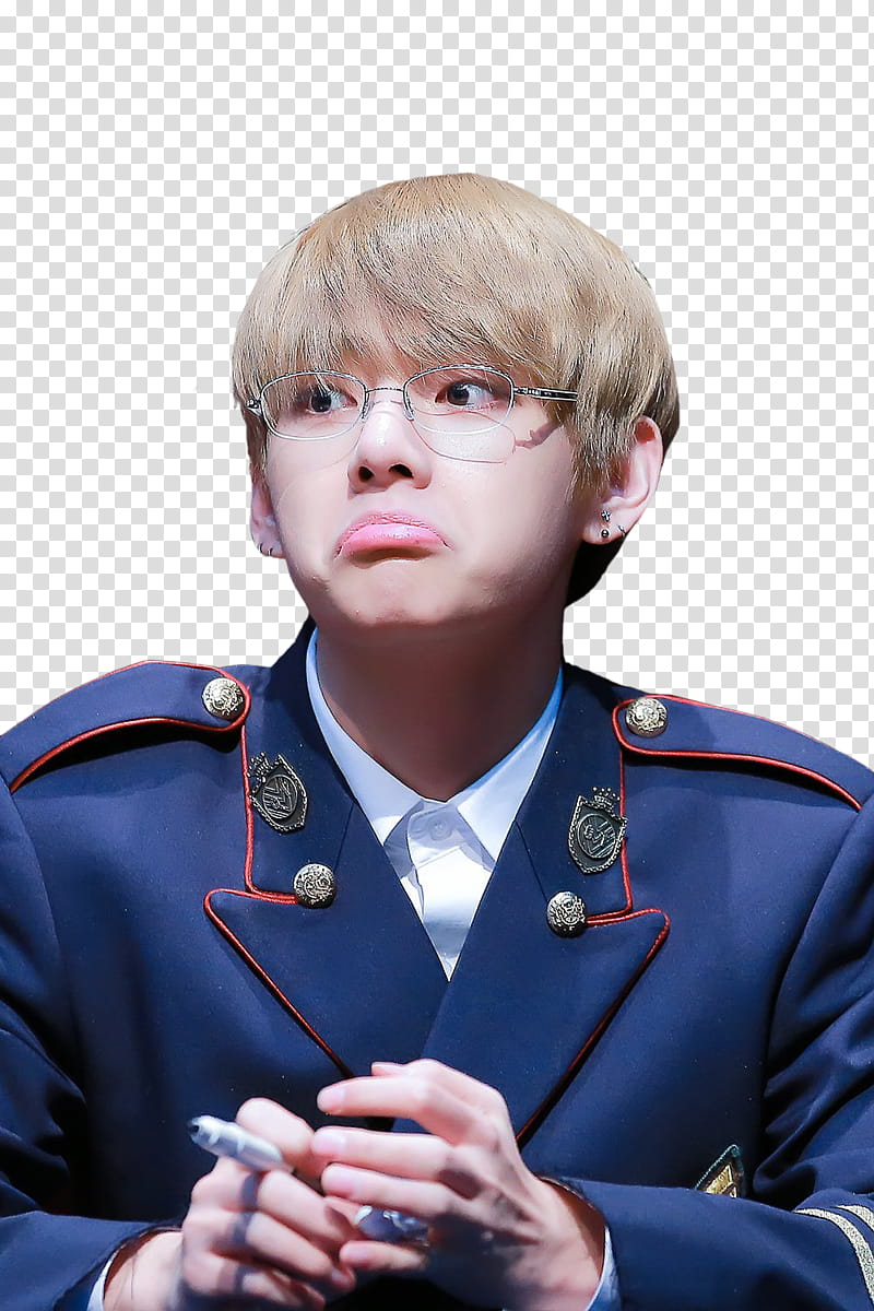 V BTS, BTS V pouting transparent background PNG clipart