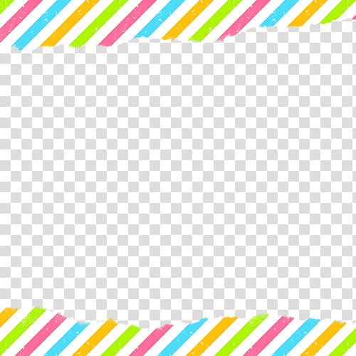 marcos tipo papel, multicolored striped border art transparent background PNG clipart