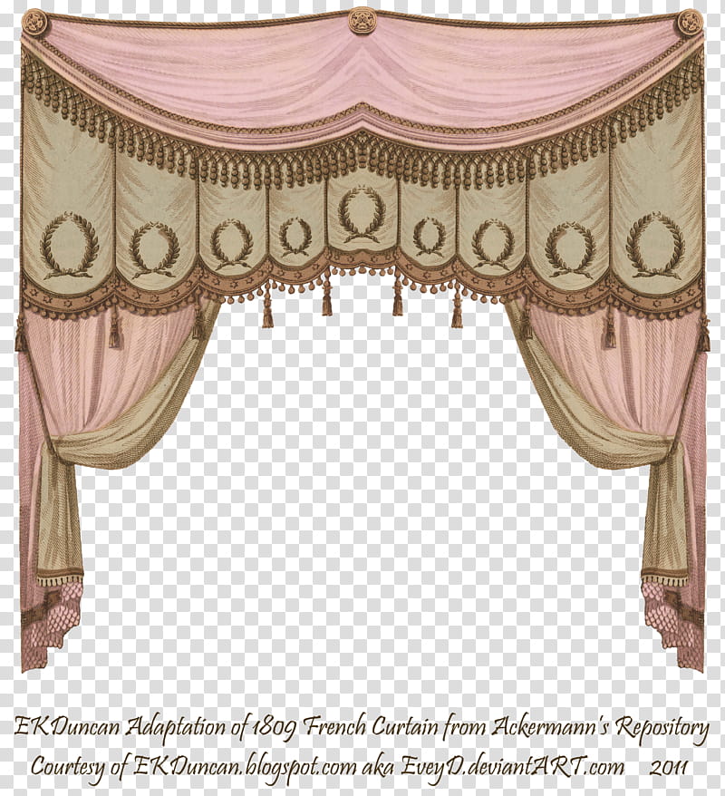 Curtain Pink Chocolate, pink and brown curtain illustration transparent background PNG clipart