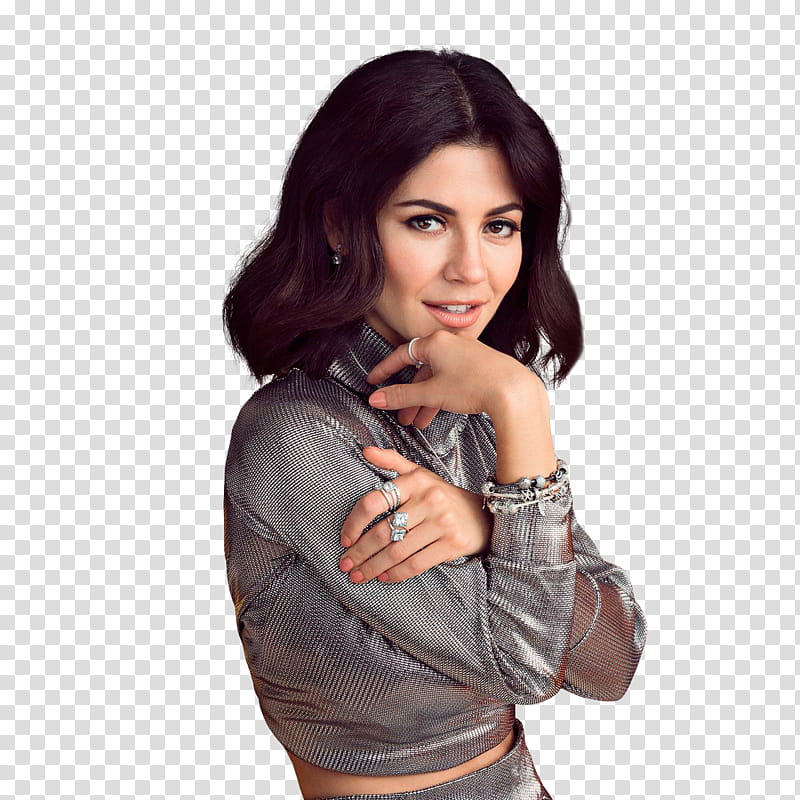 Marina Diamandis, woman smiling transparent background PNG clipart