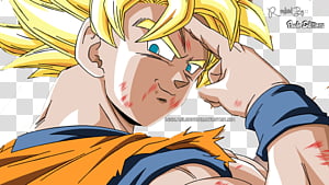 Render De Goku transparent background PNG clipart thumbnail
