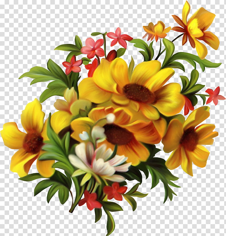 Floral Flower, Floral Design, Fence, Flower Bouquet, Film, Ring, Cut Flowers, Yellow transparent background PNG clipart