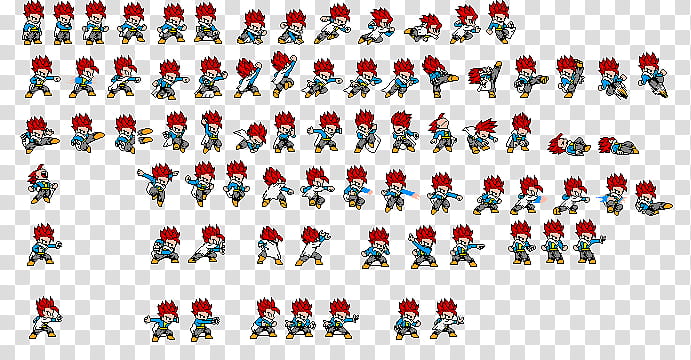 LSW Ace Sprite sheet transparent background PNG clipart