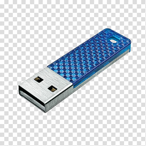 Sandisk USB Drive Icons, Sandisk Facet Blue transparent background PNG clipart