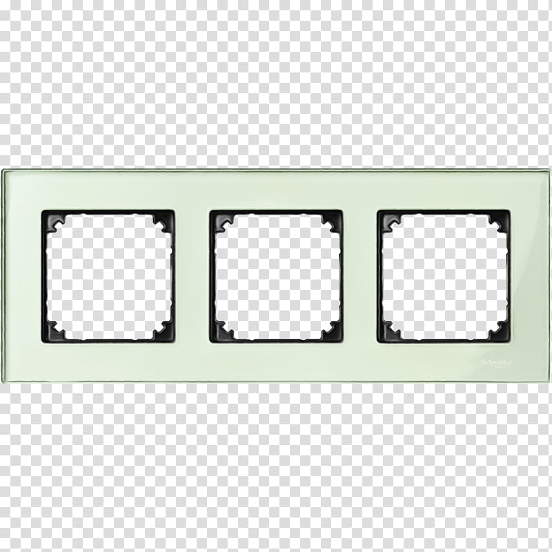 Frame Frame, Merten, Schneider Electric, Frames, Glass, Kv Elektro, Electrical Switches, Silver transparent background PNG clipart