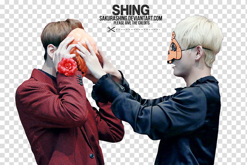 SPECIAL TAEKOOK, man wearing mask putting a mask on man's face transparent background PNG clipart