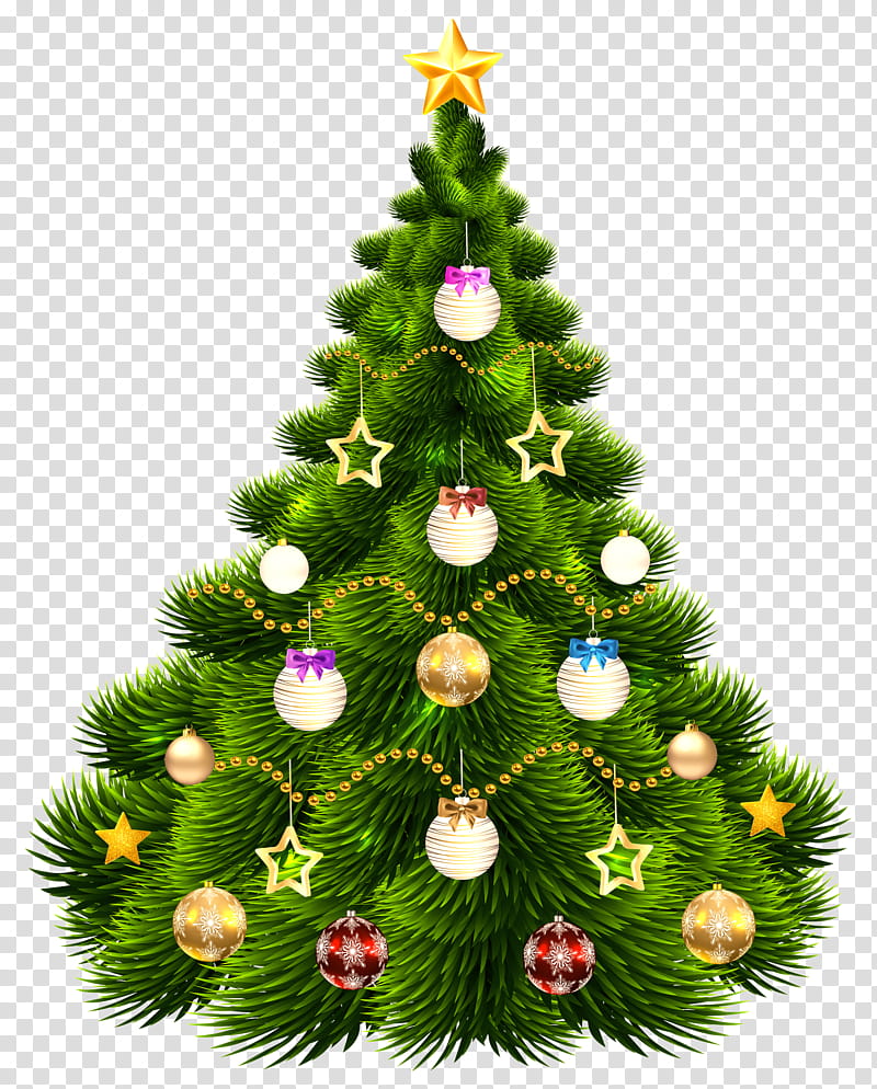 Christmas tree, Christmas Decoration, Yellow Fir, Colorado Spruce, Oregon Pine, Christmas Ornament, Balsam Fir, Christmas transparent background PNG clipart
