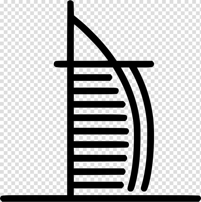 Burj Al Arab Jumeirah Line, Burj Khalifa, Dubai transparent background PNG clipart