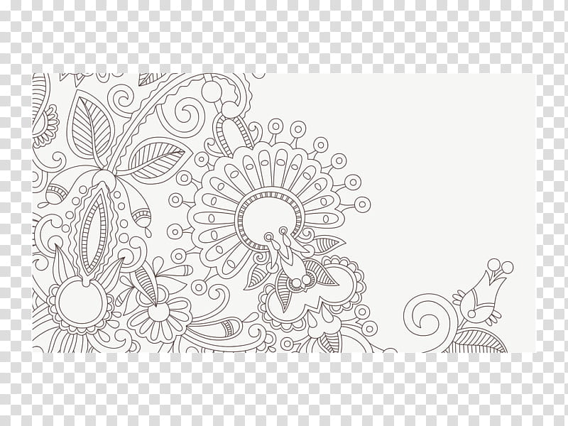 Floral Ornament, cdr, Drawing, Logo, Corel, Siger, White, Line Art transparent background PNG clipart