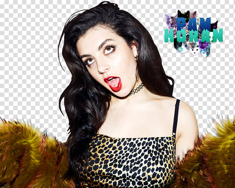 Charli XCX transparent background PNG clipart