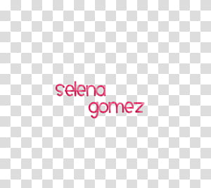 Texto Selena Gomez transparent background PNG clipart thumbnail