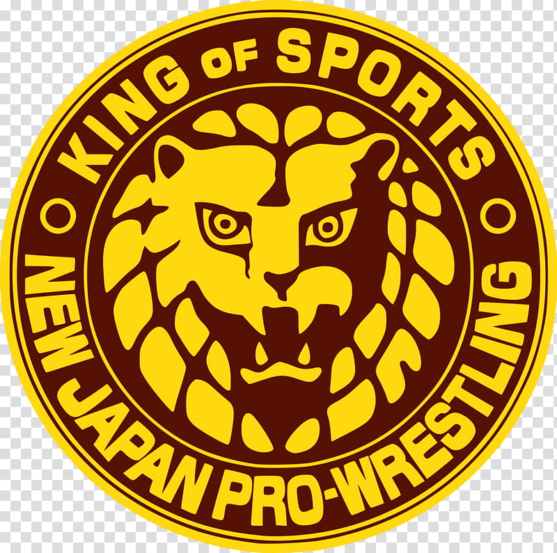 New Japan Pro Wrestling (Yellow And Brown) Logo transparent background PNG clipart