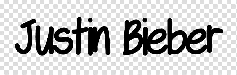 Textos y Firmas Justin Bieber transparent background PNG clipart