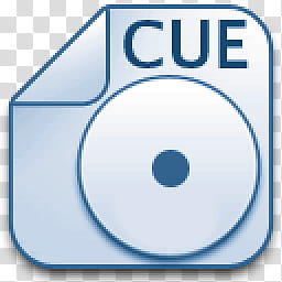 Albook extended blue , Cue disc logo transparent background PNG clipart