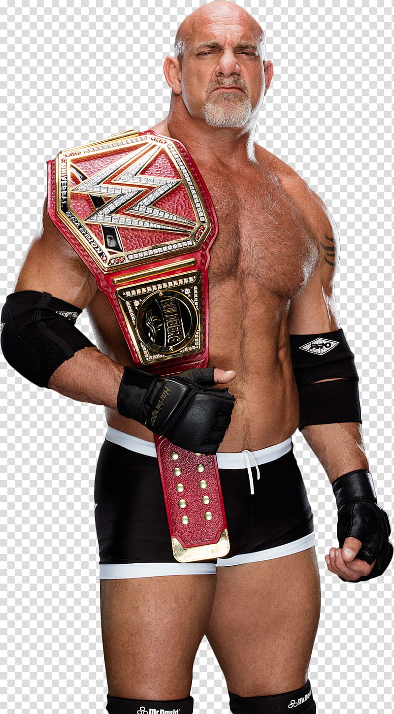 Goldberg WWE Universal Champion  transparent background PNG clipart