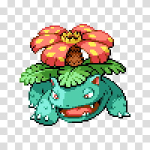 Bulbasaur Pokémon Digital art, Shiny Bulbasaur, food, leaf, vertebrate png