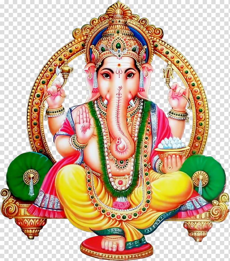 Hindu God Ganesh, Ganesha, Ganesh Chaturthi, Hinduism, Parvati, Shiva, Sri, Lakshmi transparent background PNG clipart