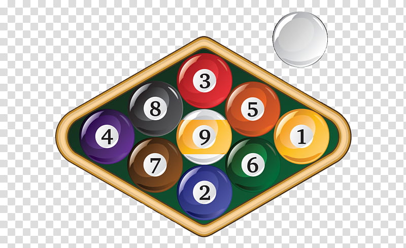 Table, Nineball, Billiard Ball Racks, Billiards, Billiard Balls, Pool, Eightball, Cue Stick transparent background PNG clipart