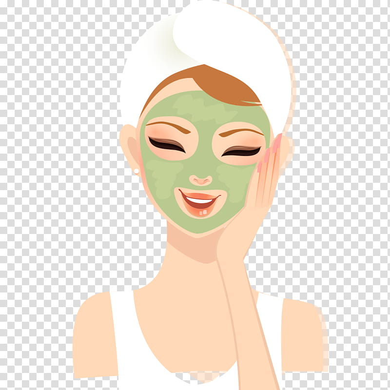 Woman Face, Cartoon, Facial, Cosmetology, Makeup, Bijin, Human Skin Color, Beauty transparent background PNG clipart