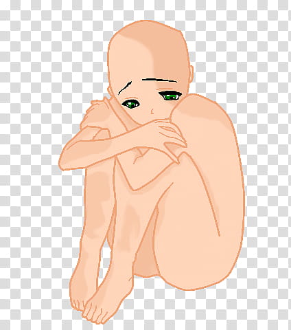 Sad Little Girl Base, alone illustration transparent background PNG clipart