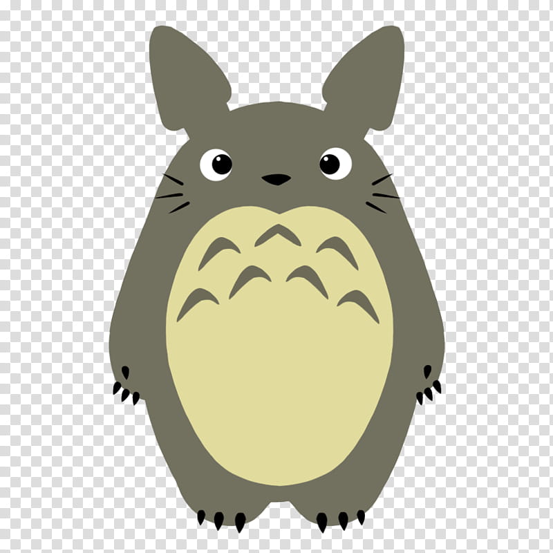 Totoro, Pusheen the cat sticker transparent background PNG clipart