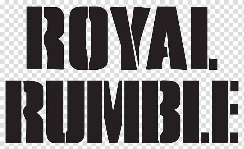 Royal Rumble Old School Logo   V transparent background PNG clipart