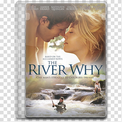 Movie Icon , The River Why, The River Why jewel case transparent background PNG clipart